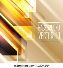 Abstract geometry triangle background with sparks and flashes. Vector Illustration, Graphic Design Editable For Your Design.