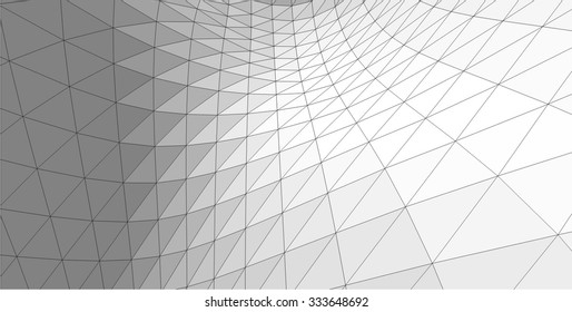 Abstract geometry. Triangle design background