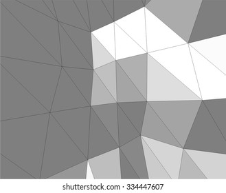 Abstract geometry. Triangle design background