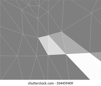 Abstract geometry. Triangle design background