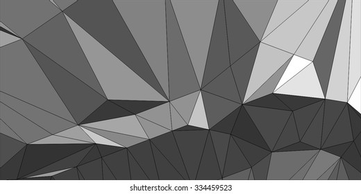 Abstract geometry. Triangle design background