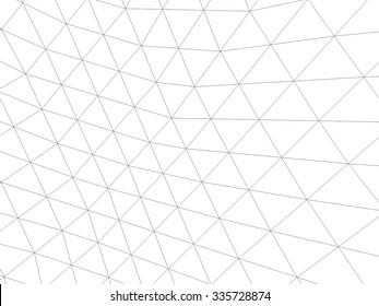 Abstract geometry. Triangle design background