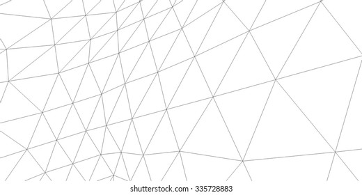 Abstract geometry. Triangle design background