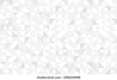 Abstract geometry  triangle  pattern white and gray background.vector illustration.