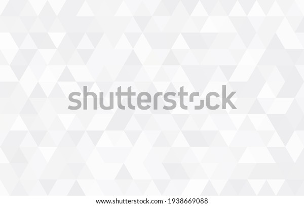 Abstract geometry  triangle  pattern\
white and gray\
background.vector