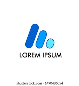 abstract geometry with triangle shape logo icon for business and creative company