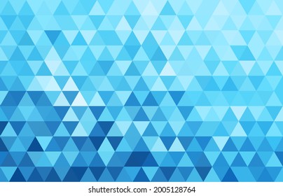 Geometría abstracta triángulo fondo de patrón blanco y azul.vector