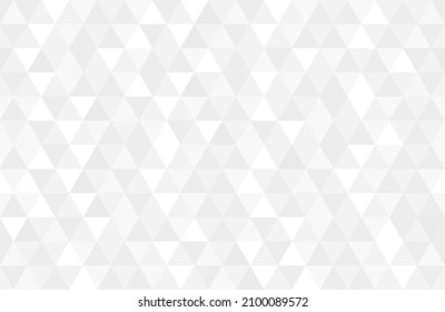 Abstract White Gray Triangular Mosaic Texture Stock Vector (Royalty ...