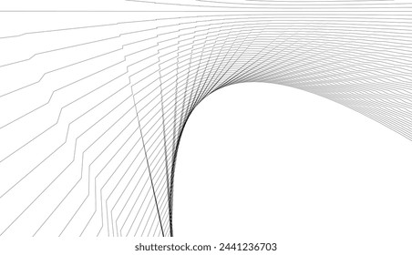 abstract geometry vector 3d drawing