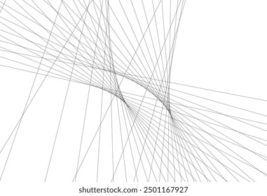 Abstract geometry vector 3d drawing	