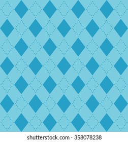 Abstract geometry vector background in blue tones