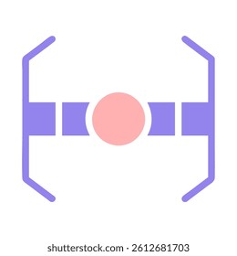 Abstract Geometry Vector Isolated Graphic Element
