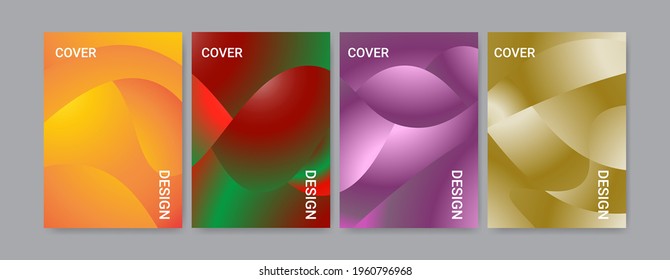 abstract geometry wave and poster design template for magazine. booklet, banner, flyer, brochure and sales promotion