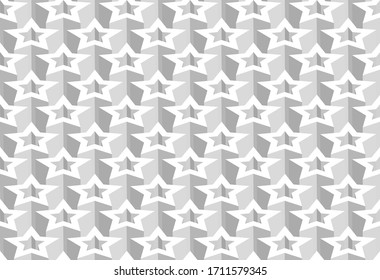 Abstract. Geometry white pattern background. Vector.