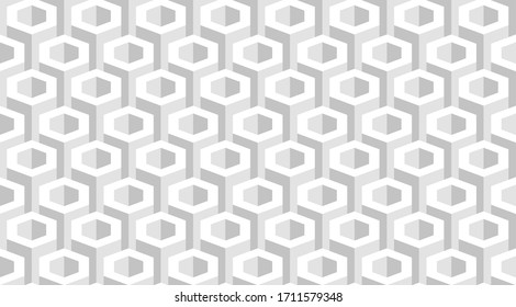 Abstract. Geometry white pattern background. Vector.