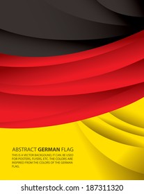 Abstract Germany, German Flag (vector Art)