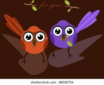 abstract gift for you dark background