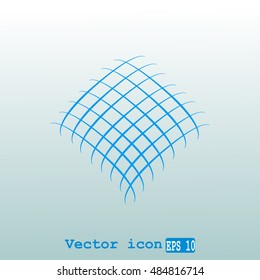 Abstract gird vector icon