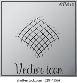 Abstract gird vector icon