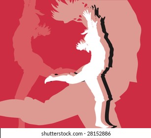 Abstract girl