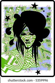 abstract girl