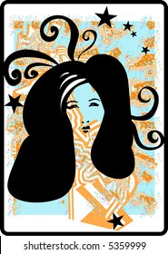 abstract girl