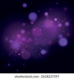 Abstract glare, bokeh soft warm glow color. Vector illustration for backgrounds and textures
