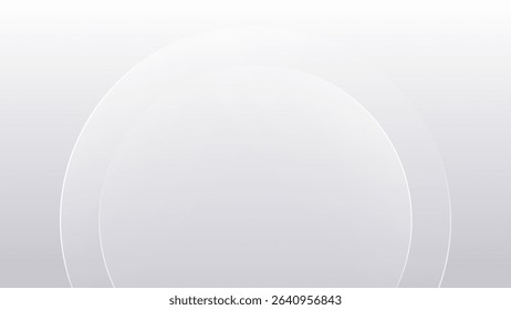 Abstract Glass background modern design Vector illustration. White glass background.