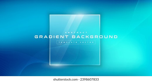 Abstract glass morphism colorful gradient background, futuristic wallpaper branding, business card, soft pastel color, geometric line dot tech, digital cyber ai technology presentation template vector