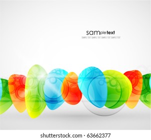 Abstract glass shapes