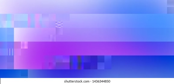 Abstract glitch background. Cyberpunk concept. Colorful techno backdrop with aesthetics of vaporwave style of 80's. The image format is suitable for printing on a mug.