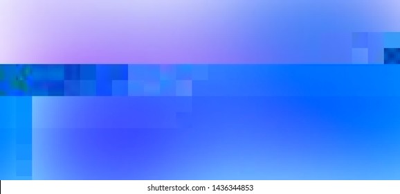 Abstract glitch background. Cyberpunk concept. Colorful techno backdrop with aesthetics of vaporwave style of 80's. The image format is suitable for printing on a mug.