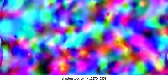 Abstract glitch background. Cyberpunk concept. Colorful techno backdrop with aesthetics of vaporwave style of 80's. The image format is suitable for printing on a mug.