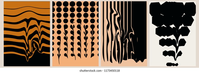 Abstract glitch background, halftone template, artistic covers design, colorful texture. Trendy pattern, graphic poster, geometric brochure, card. Vector illustration.