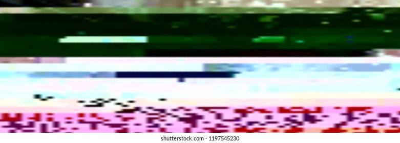 Abstract glitch background. Vector illustration of a distorted surface. Cyberpunk concept. Modern techno backdrop.