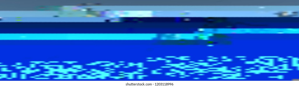 Abstract glitch background. Vector illustration of a distorted surface. Cyberpunk concept. Modern techno backdrop.