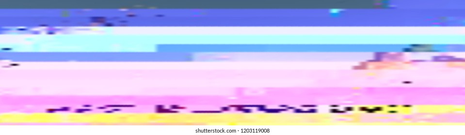 Abstract glitch background. Vector illustration of a distorted surface. Cyberpunk concept. Modern techno backdrop.