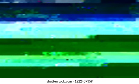 Abstract glitch background. Vector illustration of a distorted surface. Cyberpunk concept. Modern techno backdrop.