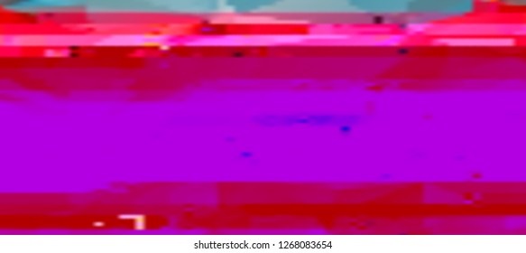 Abstract glitch background. Vector illustration of a distorted surface. Cyberpunk concept. Modern techno backdrop. The image format is suitable for printing on a mug.