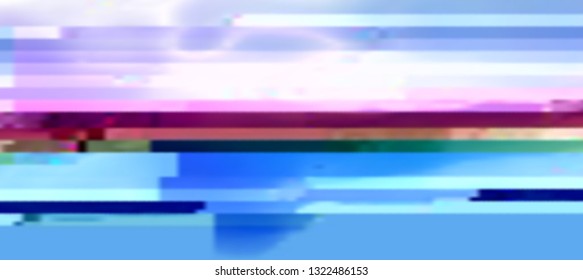 Abstract glitch background. Vector illustration of a distorted surface. Cyberpunk concept. Modern techno backdrop. The image format is suitable for printing on a mug.