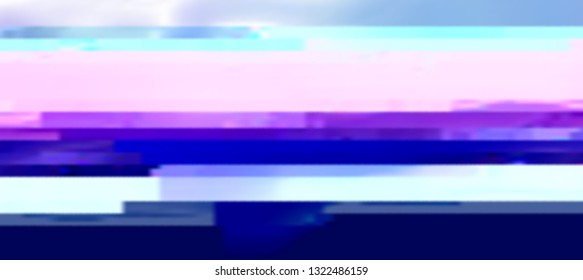 Abstract glitch background. Vector illustration of a distorted surface. Cyberpunk concept. Modern techno backdrop. The image format is suitable for printing on a mug.