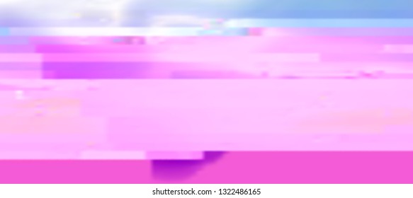 Abstract glitch background. Vector illustration of a distorted surface. Cyberpunk concept. Modern techno backdrop. The image format is suitable for printing on a mug.