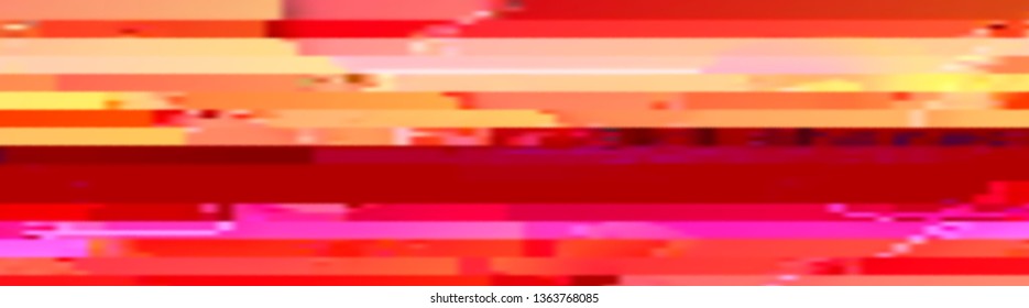 Abstract glitch background. Vector illustration of a distorted surface. Cyberpunk concept. Modern techno backdrop.