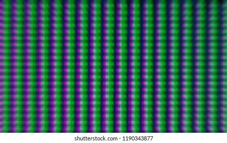 Abstract glitch digital color pixel noise. The background of the damaged television image. Vector illustration.