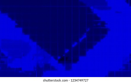 Abstract glitch digital color pixel noise. Background of the damaged television image. Vector illustration.