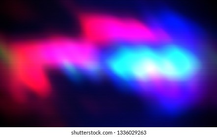 Abstract glitch digital color pixel noise. Background of the damaged television image. Vector illustration.