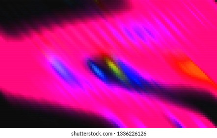 Abstract glitch digital color pixel noise. Background of the damaged television image. Vector illustration.