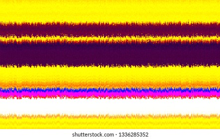 Abstract glitch digital color pixel noise. Background of the damaged television image. Vector illustration.