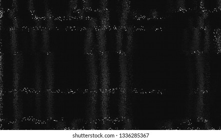 Abstract glitch digital color pixel noise. Background of the damaged television image. Vector illustration.