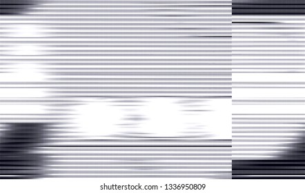 Abstract glitch digital color pixel noise. Background of the damaged television image. Vector illustration.